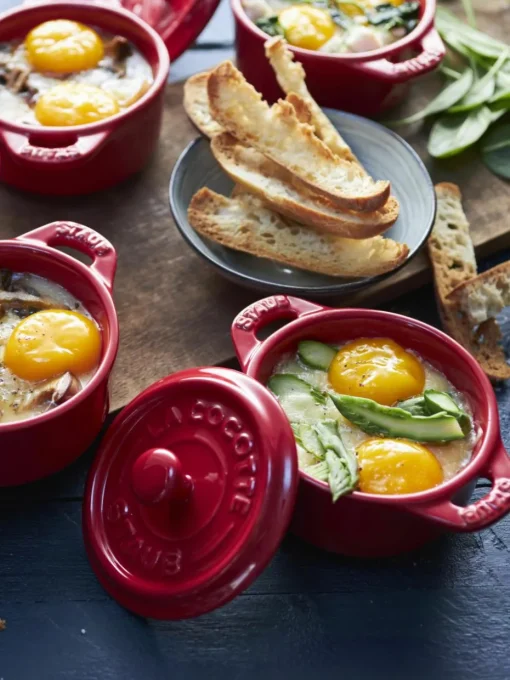 Potjes Mini Cocotte, 4 stuks