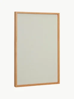 Prikbord Collage met eikenhouten frame