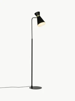 Retro leeslamp Grazia-goudkleurig