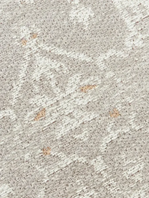 Rond chenille vloerkleed Neapel, handgeweven