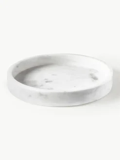 Rond decoratief dienblad Venice van marmer