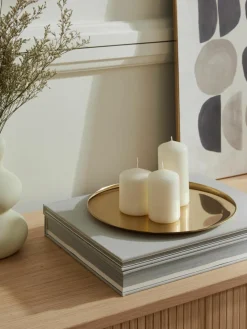 Rond decoratief dienblad Samu