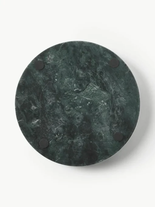 Rond decoratief dienblad Venice van marmer