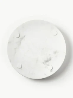 Rond decoratief dienblad Venice van marmer