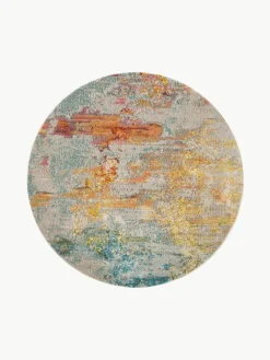 Rond design laagpolig vloerkleed Celestial