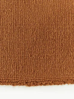 Rond katoenen vloerkleed Lora, handgeweven