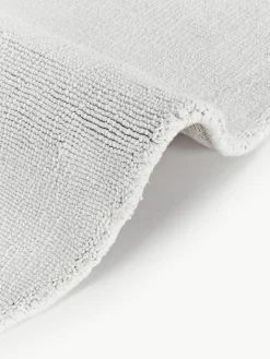 Rond katoenen vloerkleed Lora, handgeweven