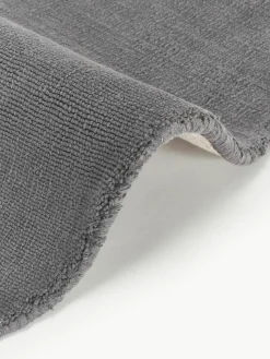 Rond katoenen vloerkleed Lora, handgeweven