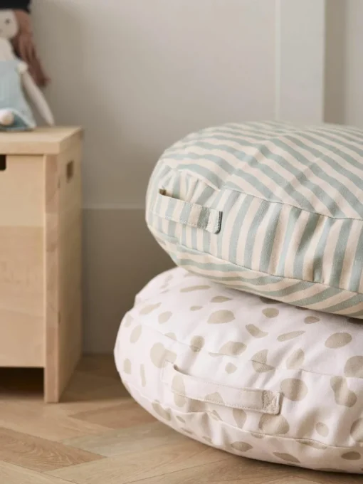 Rond katoenen vloerkussen Kid's Base