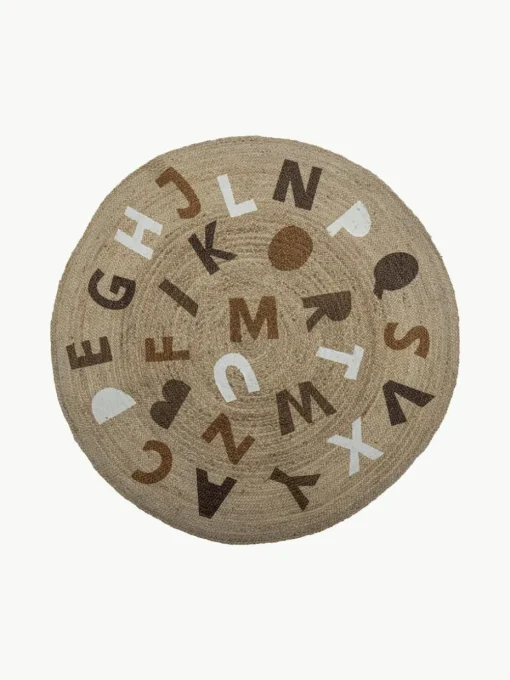 Rond kinderkleed Dinne van jute