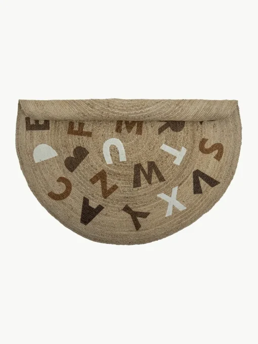 Rond kinderkleed Dinne van jute