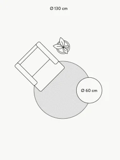 Rond kindervloerkleed Space