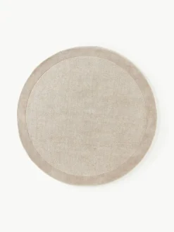 Rond laagpolig vloerkleed Kari
