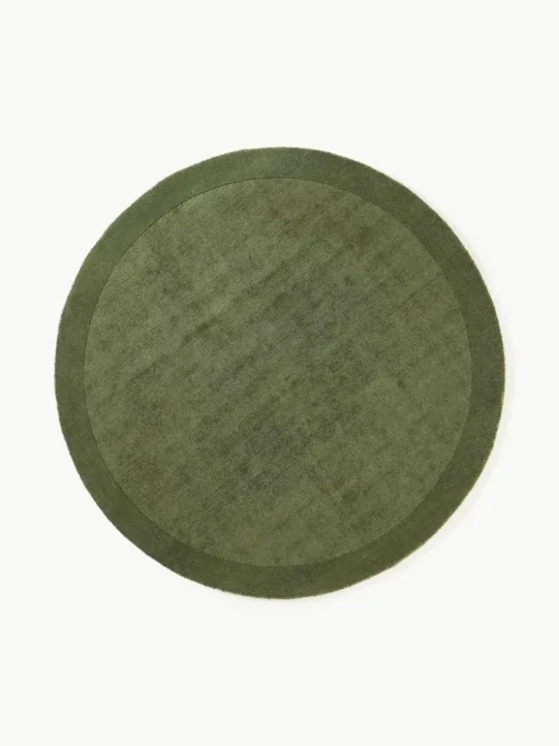 Rond laagpolig vloerkleed Kari