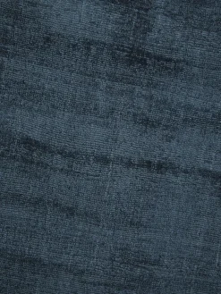 Rond viscose vloerkleed Jane, handgeweven