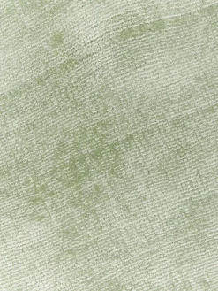 Rond viscose vloerkleed Jane, handgeweven
