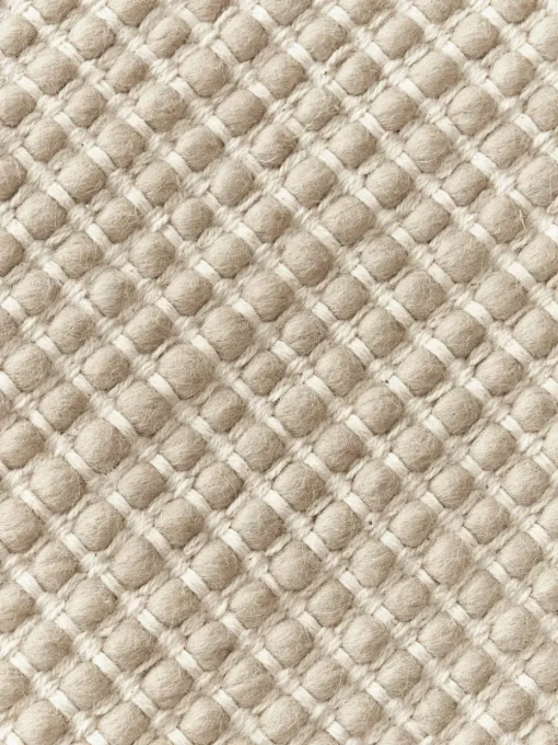 Rond wollen vloerkleed Amaro, handgeweven