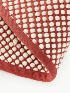 Rond wollen vloerkleed Amaro, handgeweven