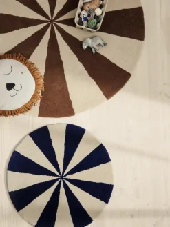 Rond wollen vloerkleed Arch, handgetuft