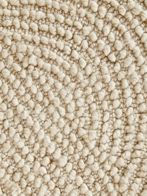 Rond wollen vloerkleed Eleni, handgetuft