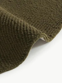 Rond wollen vloerkleed Eleni, handgetuft