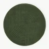 Rond wollen vloerkleed Mason, handgetuft