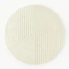 Rond wollen vloerkleed Mason, handgetuft