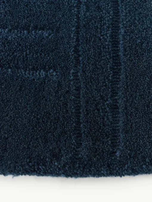 Rond wollen vloerkleed Mason, handgetuft