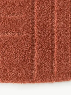 Rond wollen vloerkleed Mason, handgetuft