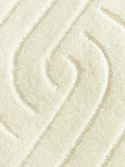 Rond wollen vloerkleed Mason, handgetuft