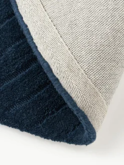 Rond wollen vloerkleed Mason, handgetuft