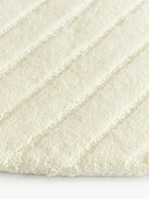 Rond wollen vloerkleed Mason, handgetuft