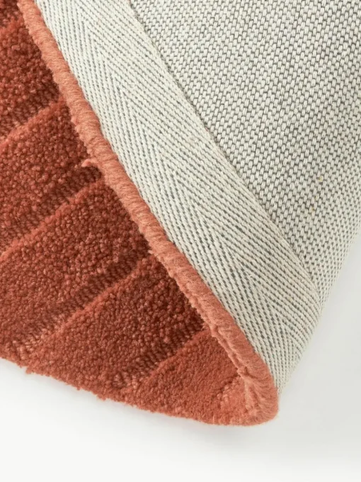 Rond wollen vloerkleed Mason, handgetuft