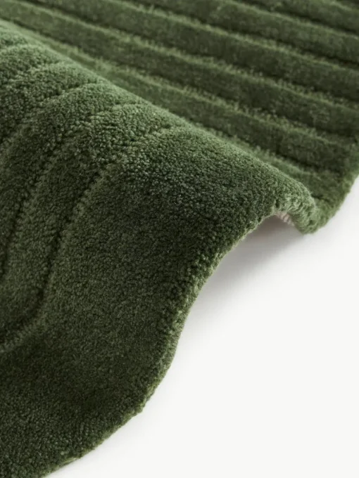 Rond wollen vloerkleed Mason, handgetuft