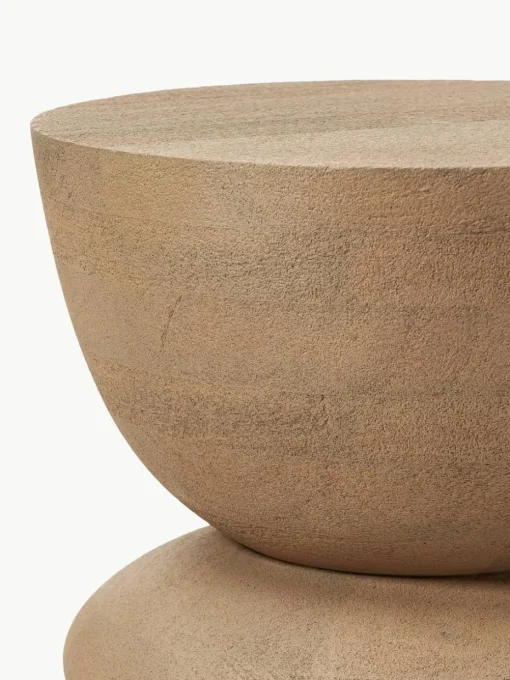 Ronde bijzettafel Benno van mangohout