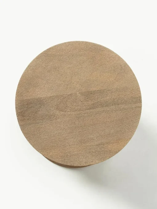 Ronde bijzettafel Benno van mangohout