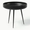 Ronde bijzettafel Bowl van mangohout