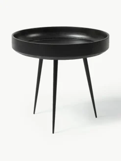 Ronde bijzettafel Bowl van mangohout
