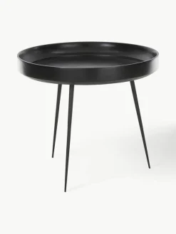 Ronde bijzettafel Bowl van mangohout