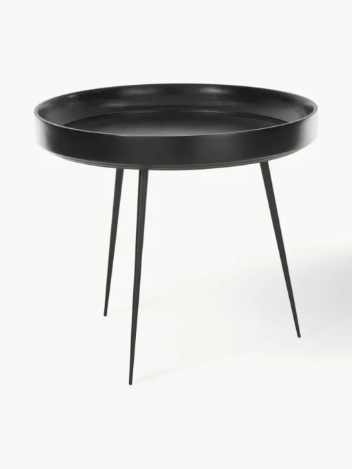 Ronde bijzettafel Bowl van mangohout