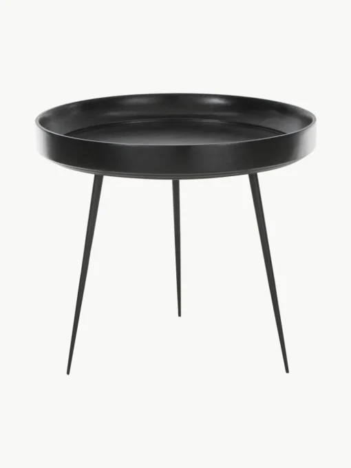 Ronde bijzettafel Bowl van mangohout
