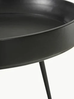 Ronde bijzettafel Bowl van mangohout