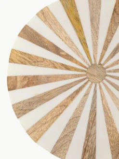 Ronde bijzettafel Domero, handgemaakt