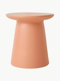 Ronde bijzettafel Earthy, handgemaakt