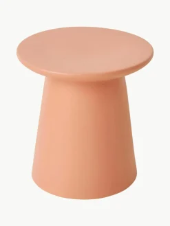 Ronde bijzettafel Earthy, handgemaakt
