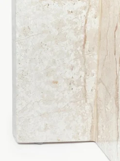 Ronde bijzettafel Marisa uit travertijn