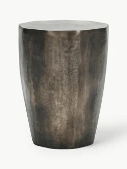Ronde bijzettafel Meta, handgemaakt