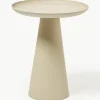 Ronde bijzettafel Ringar van metaal