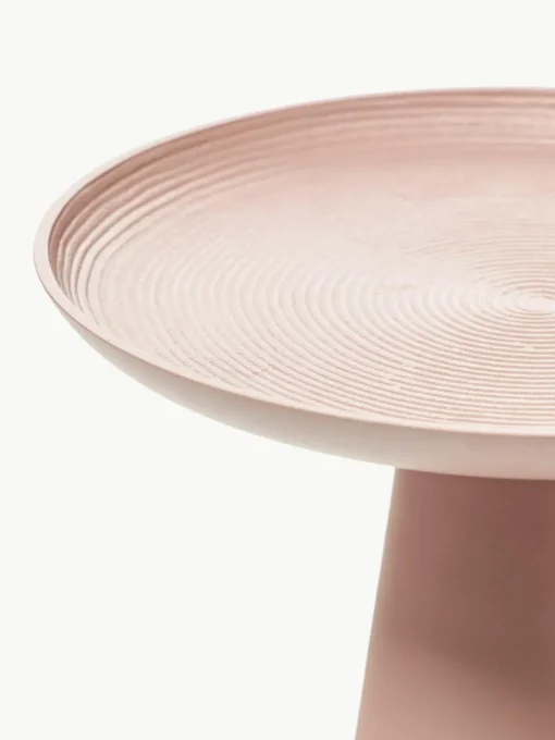 Ronde bijzettafel Ringar van metaal