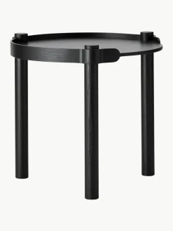 Ronde bijzettafel Woody van eikenhout